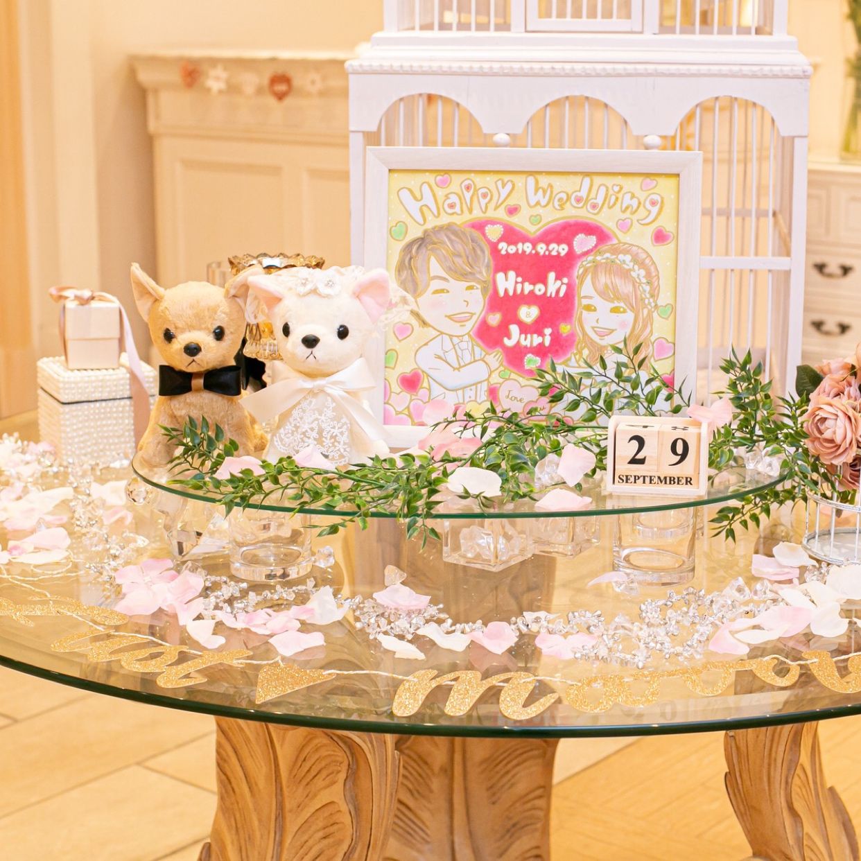 披露宴パーティのカバー写真