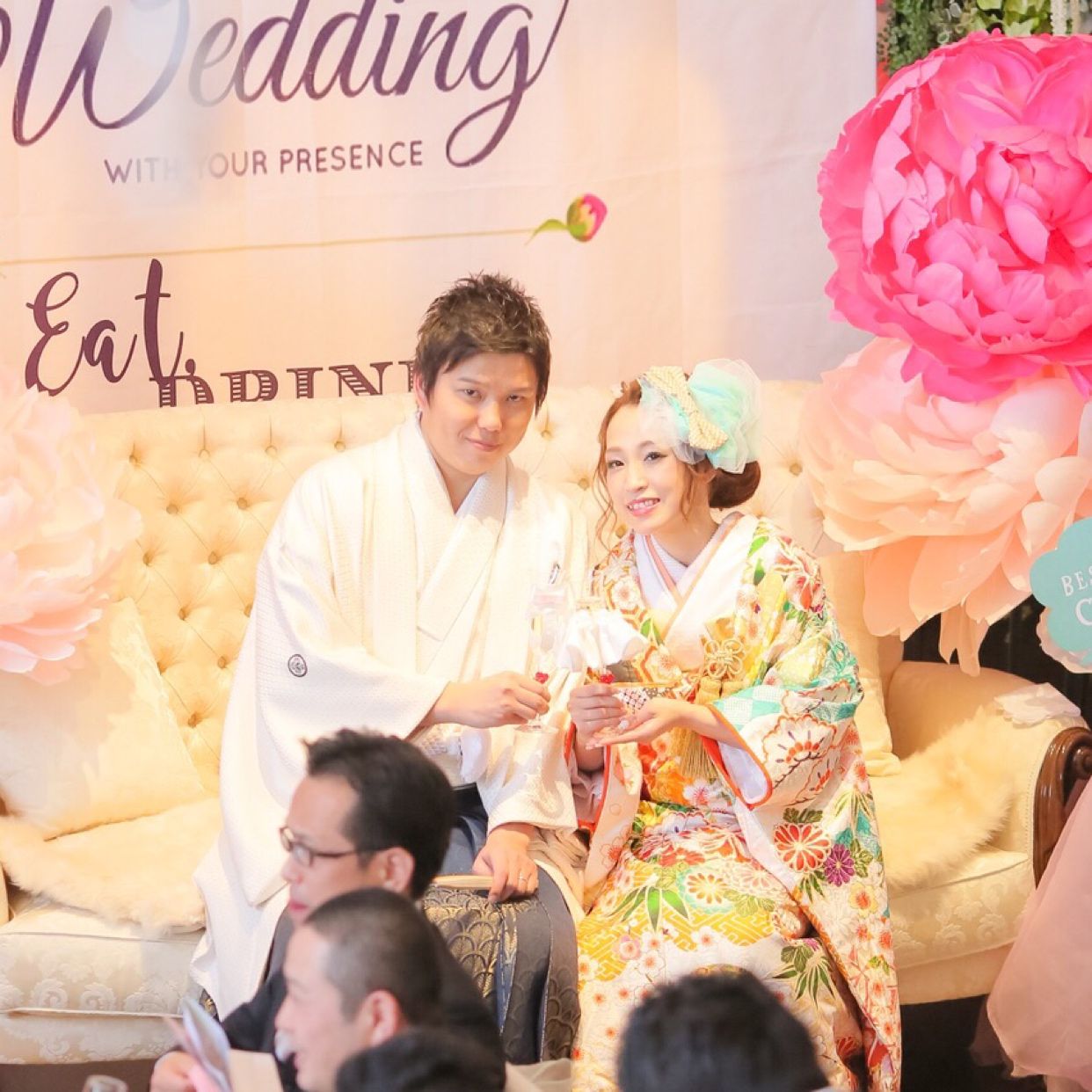 披露宴パーティのカバー写真