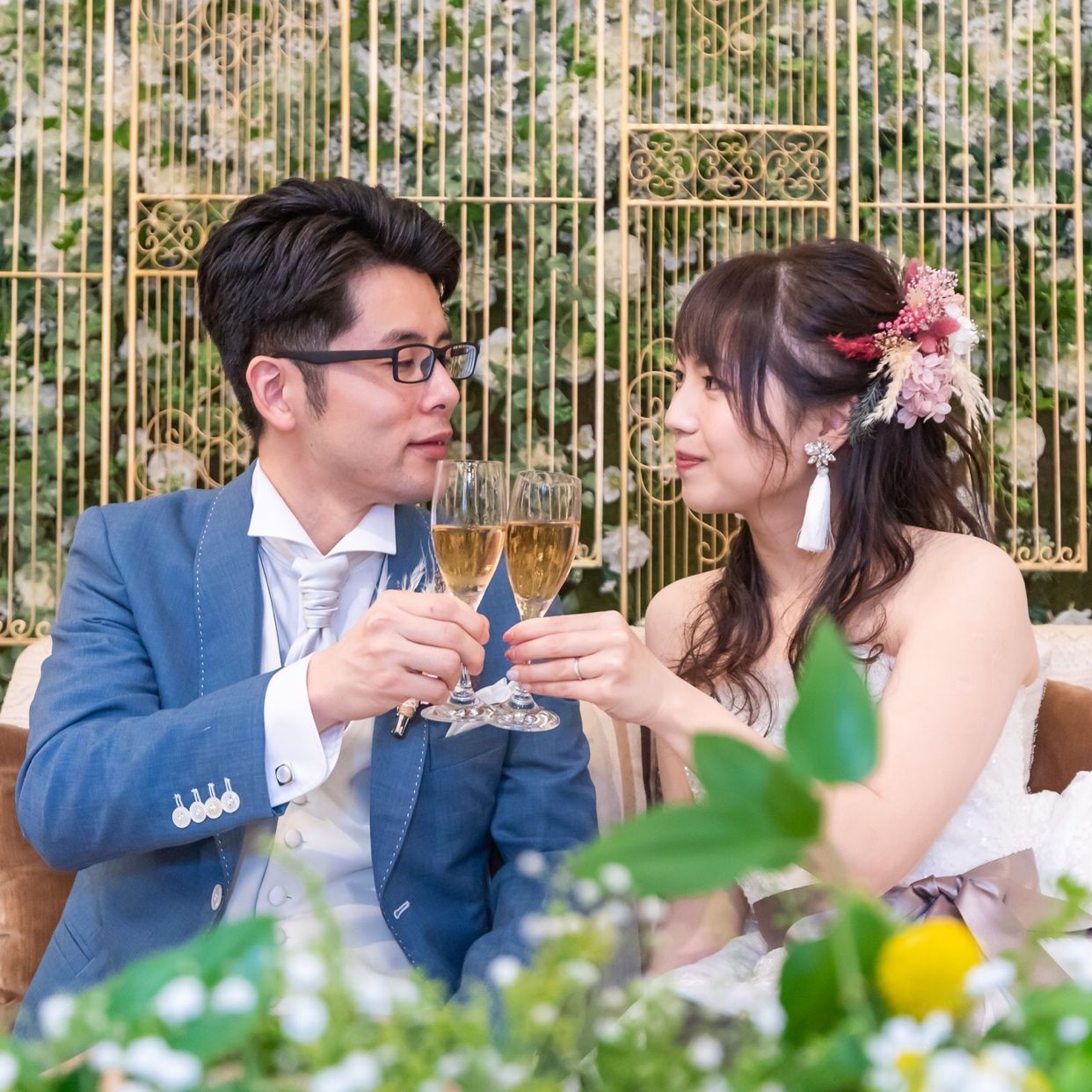 披露宴パーティのカバー写真