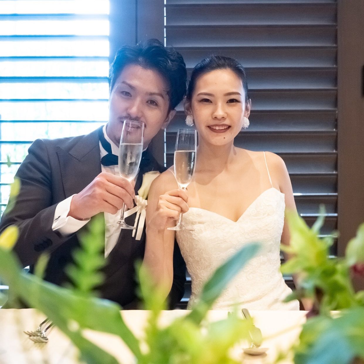 披露宴パーティのカバー写真