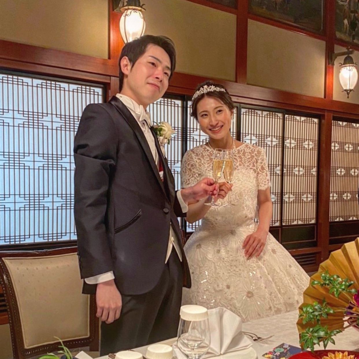 披露宴パーティのカバー写真