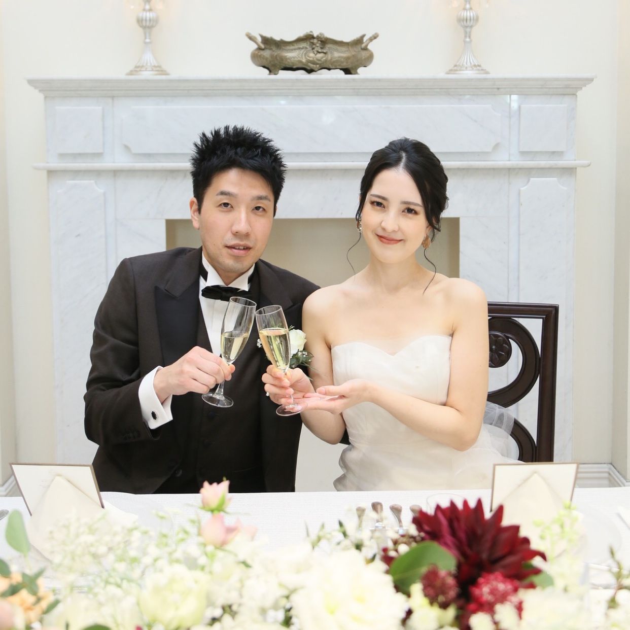 披露宴パーティのカバー写真