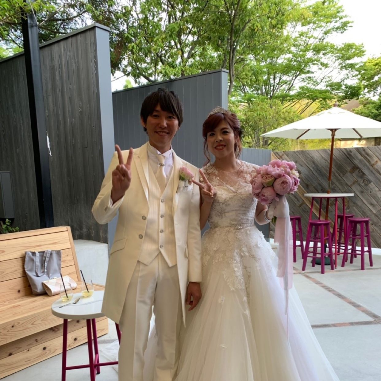 披露宴パーティのカバー写真