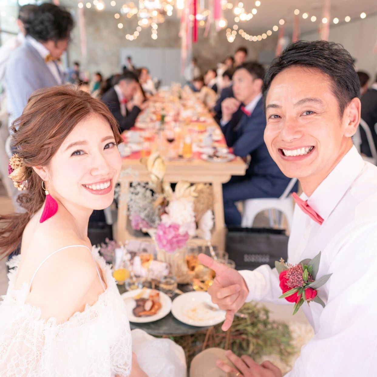 披露宴パーティのカバー写真