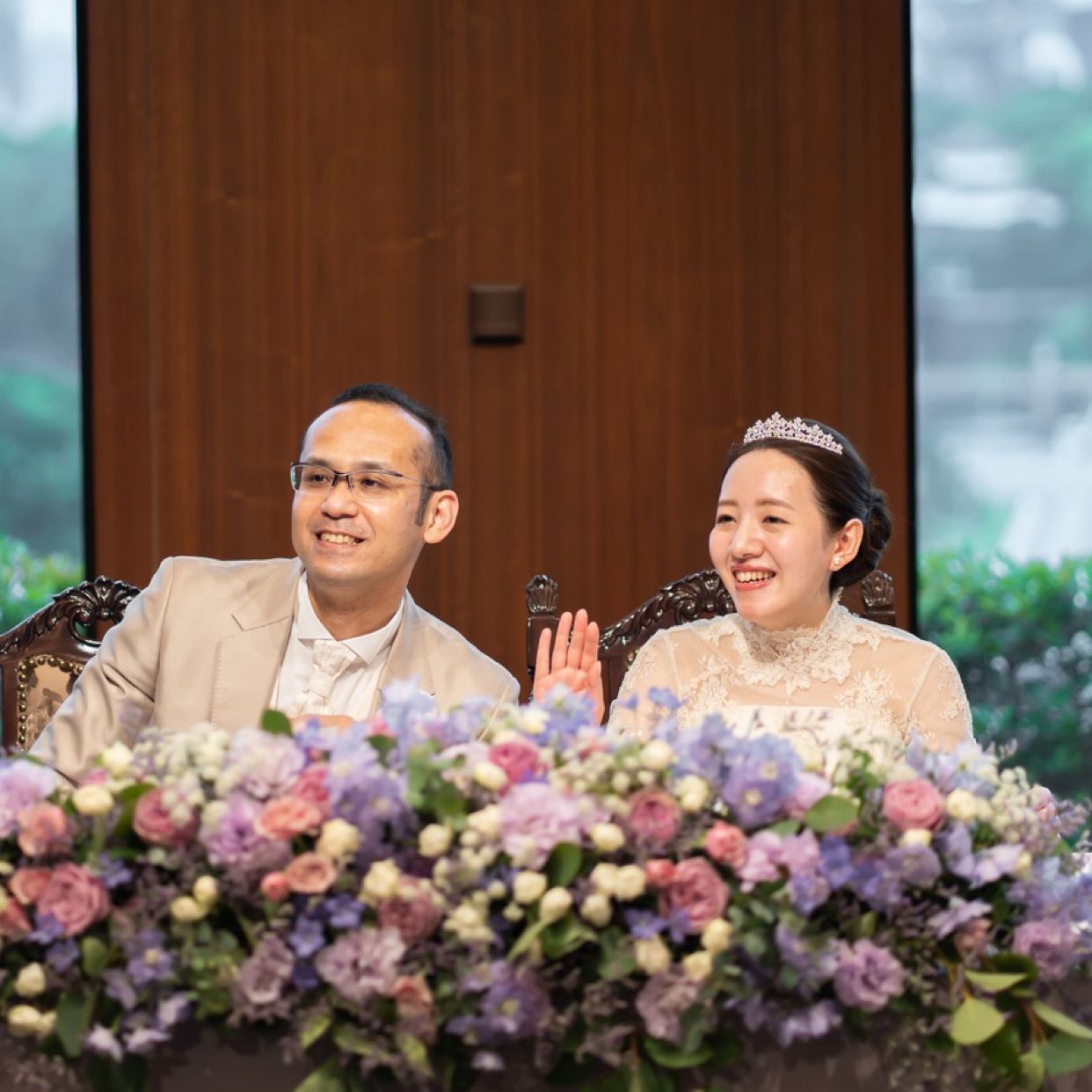 披露宴パーティのカバー写真