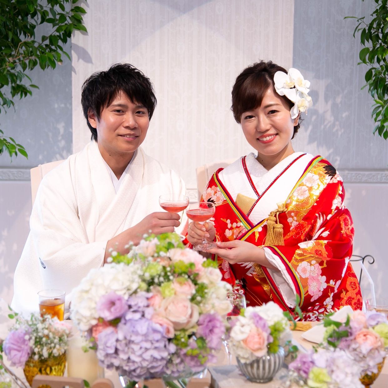 披露宴パーティのカバー写真