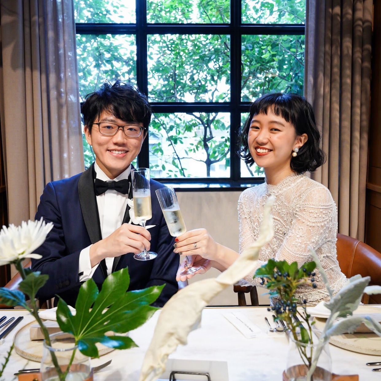 披露宴パーティのカバー写真