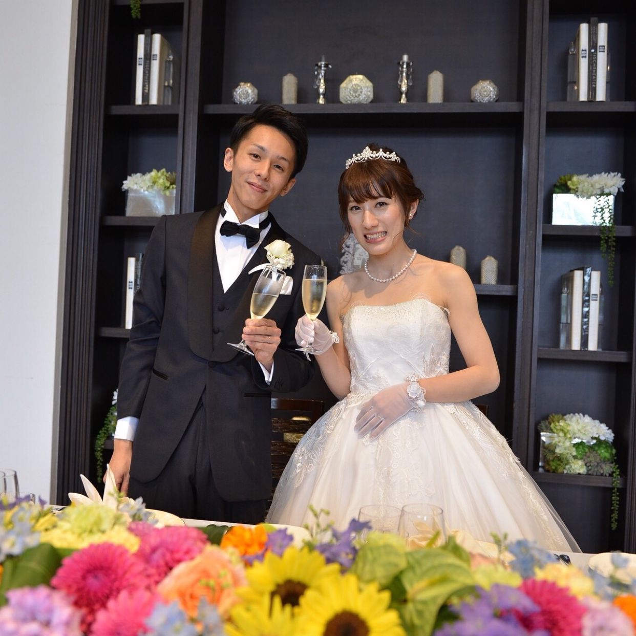 披露宴パーティのカバー写真