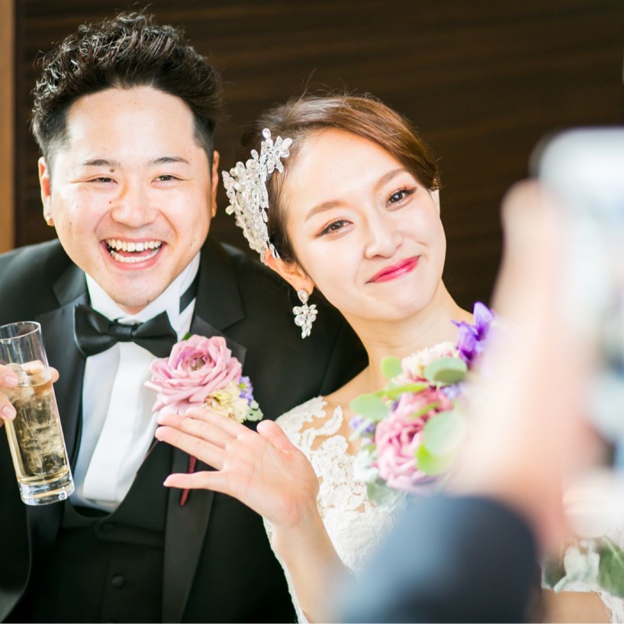 披露宴パーティのカバー写真