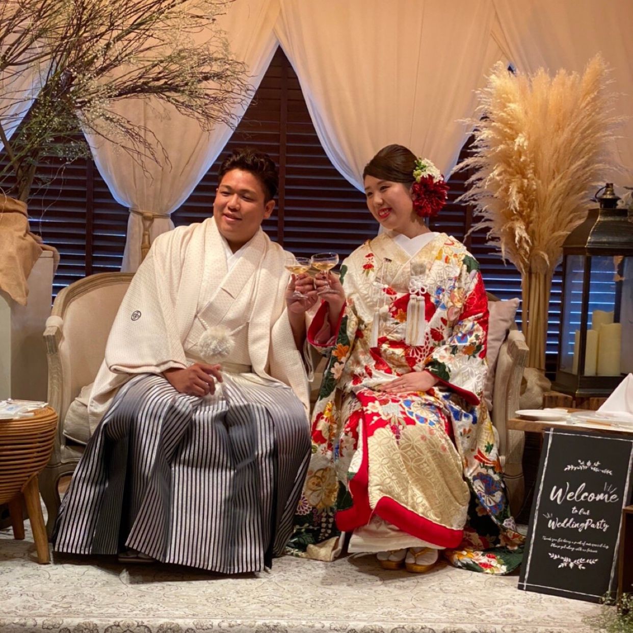 披露宴パーティのカバー写真