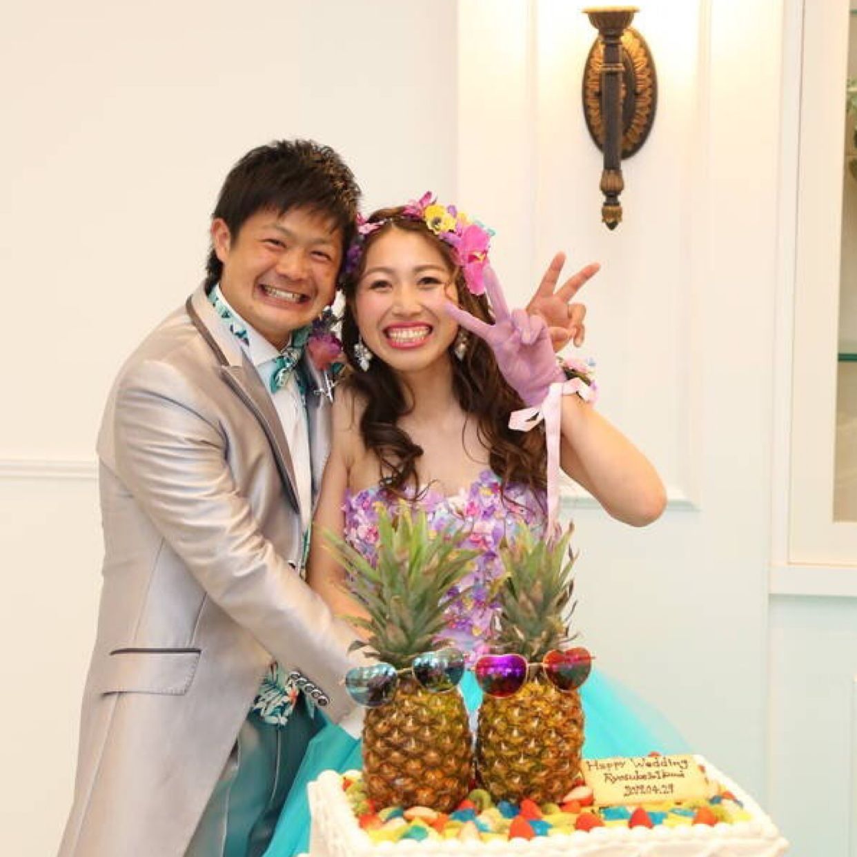 披露宴パーティのカバー写真