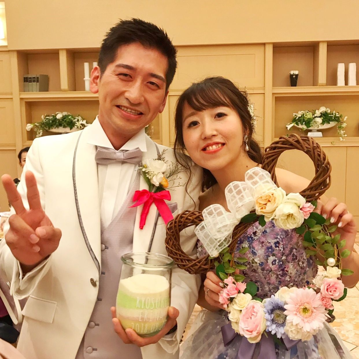 披露宴パーティのカバー写真