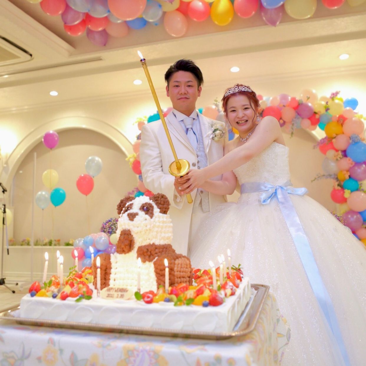 披露宴パーティのカバー写真