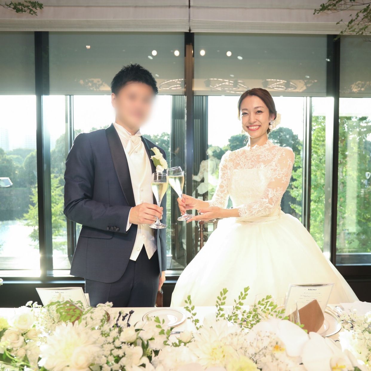 披露宴パーティのカバー写真