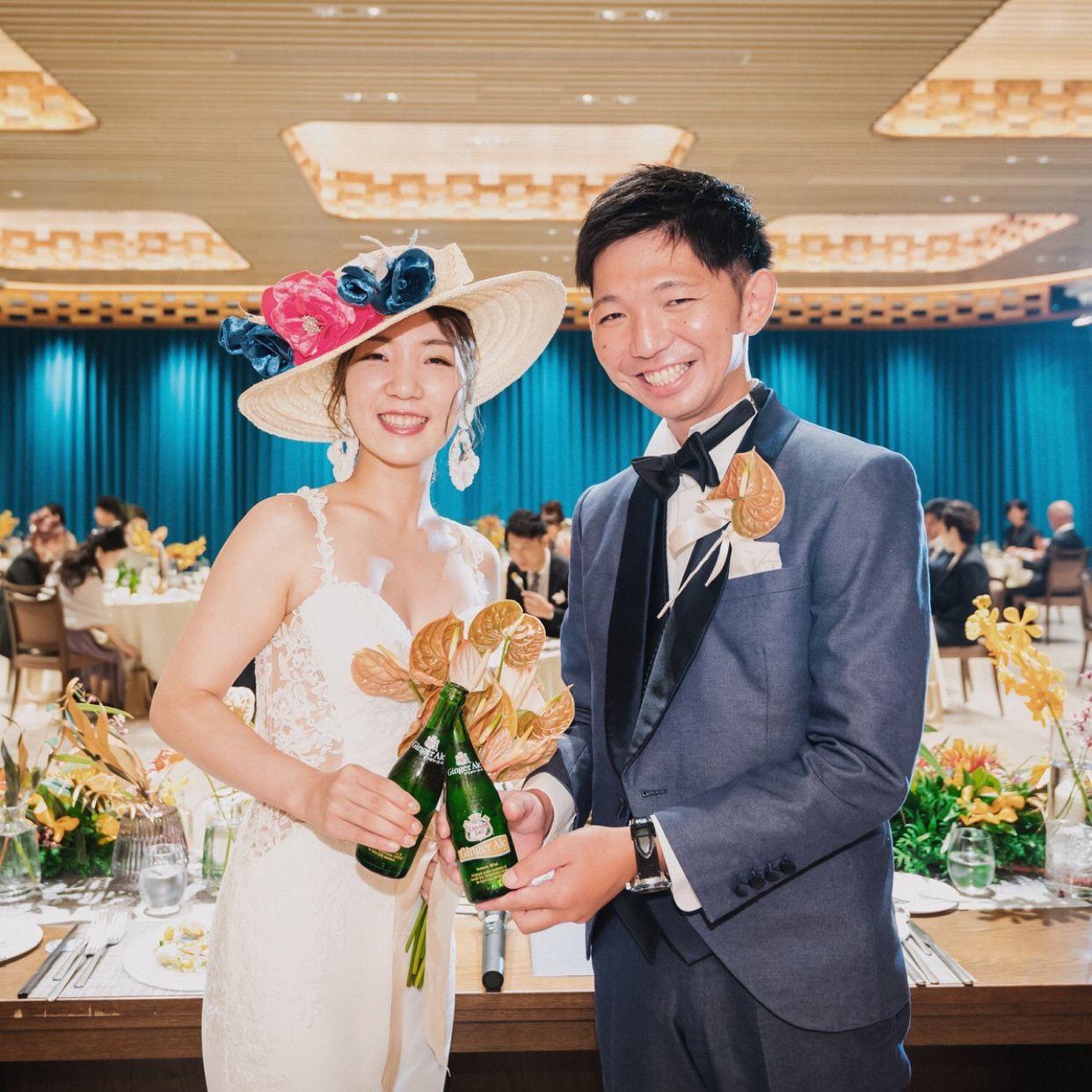 披露宴パーティのカバー写真