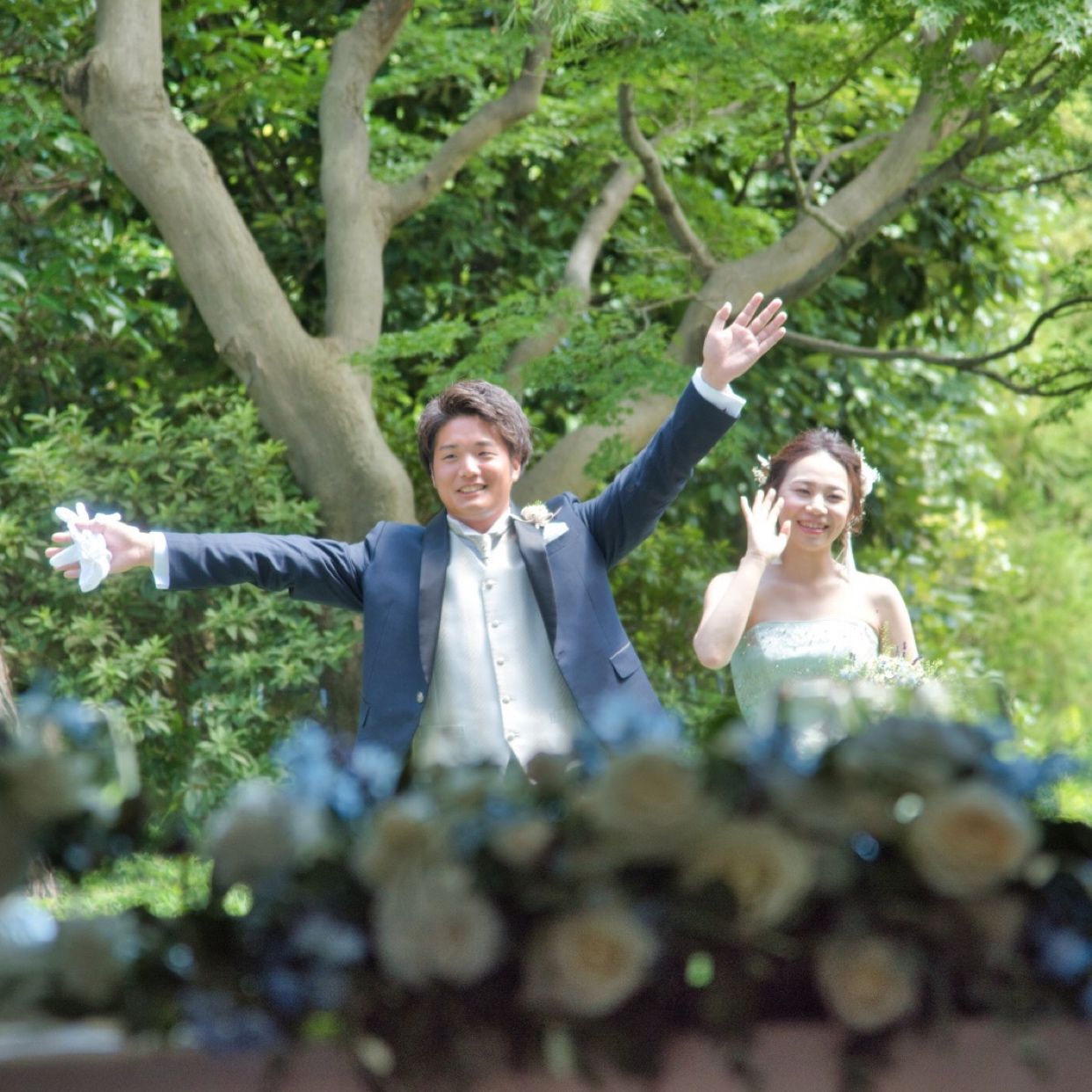 披露宴パーティのカバー写真