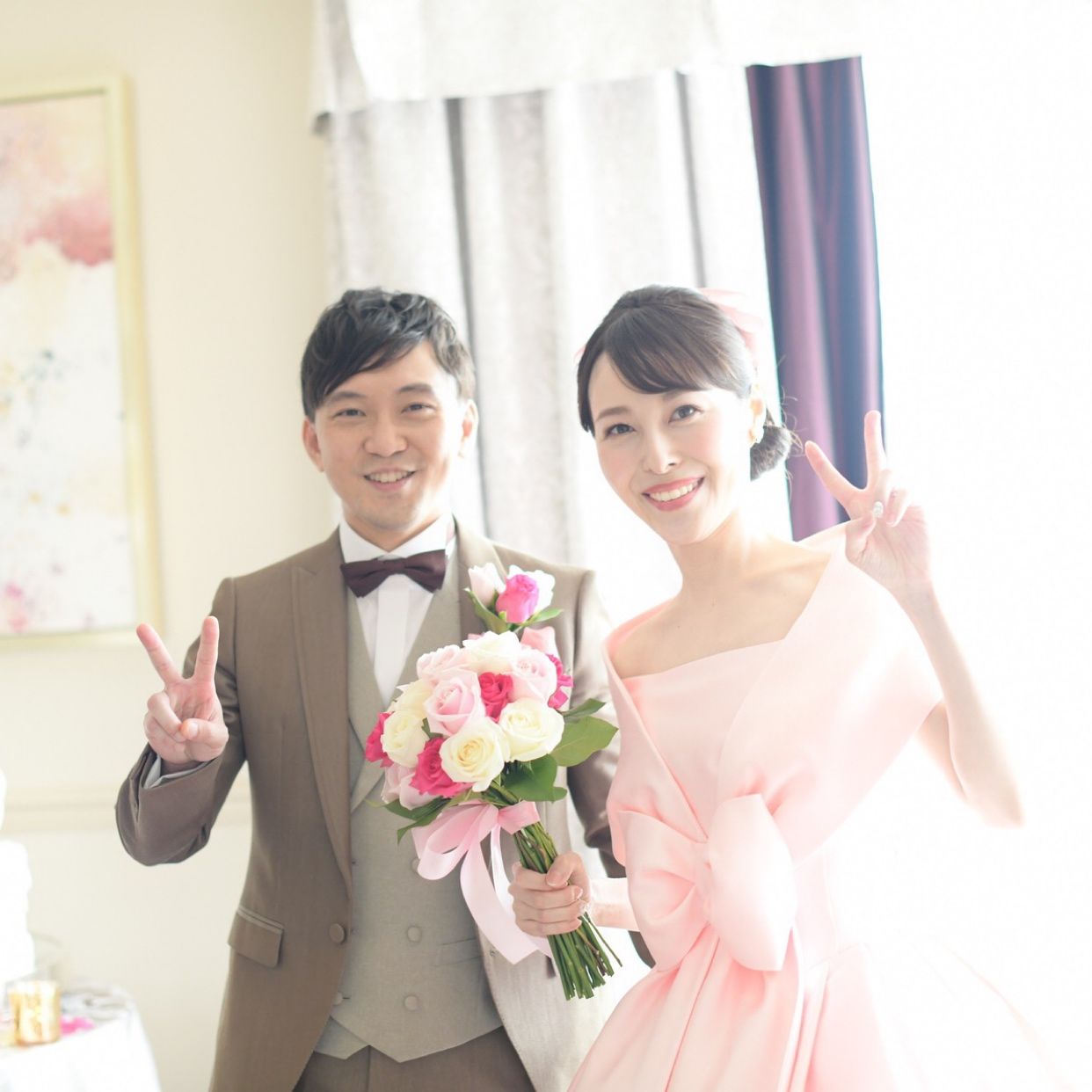 披露宴パーティのカバー写真