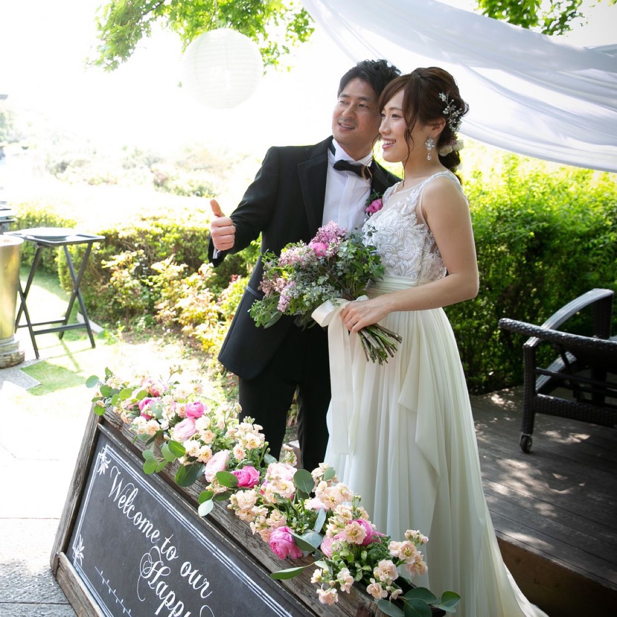 披露宴パーティのカバー写真