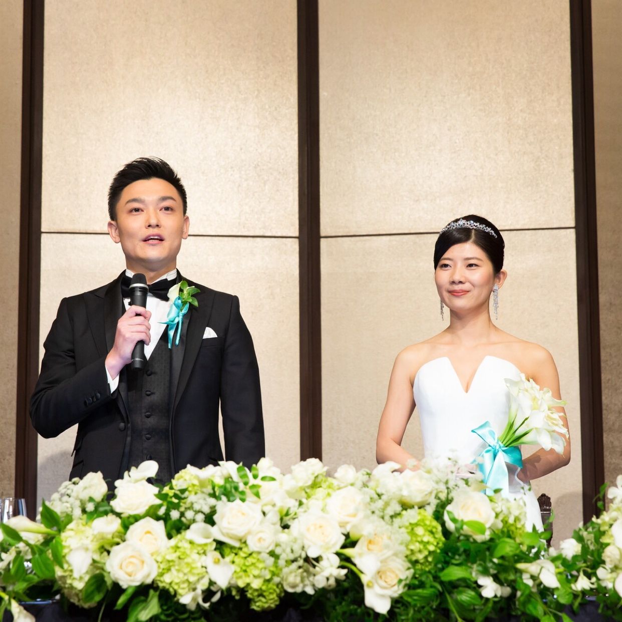 披露宴パーティのカバー写真