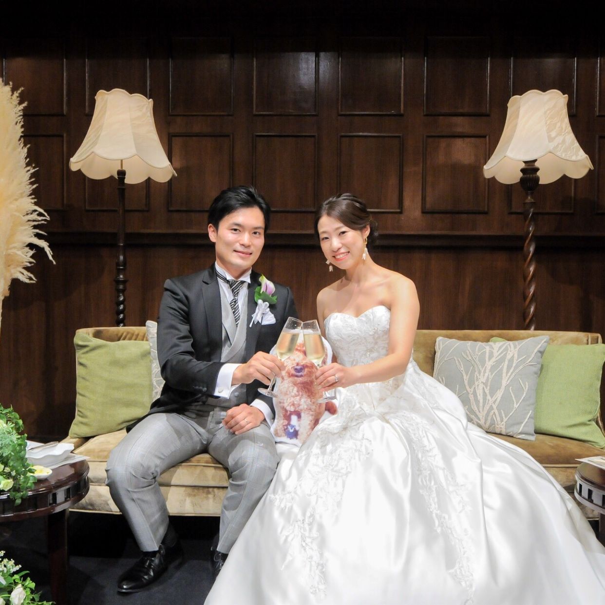 披露宴パーティのカバー写真