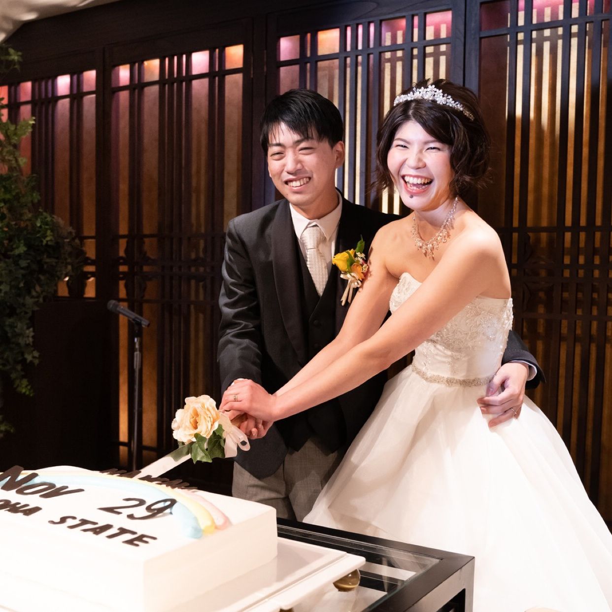 披露宴パーティのカバー写真