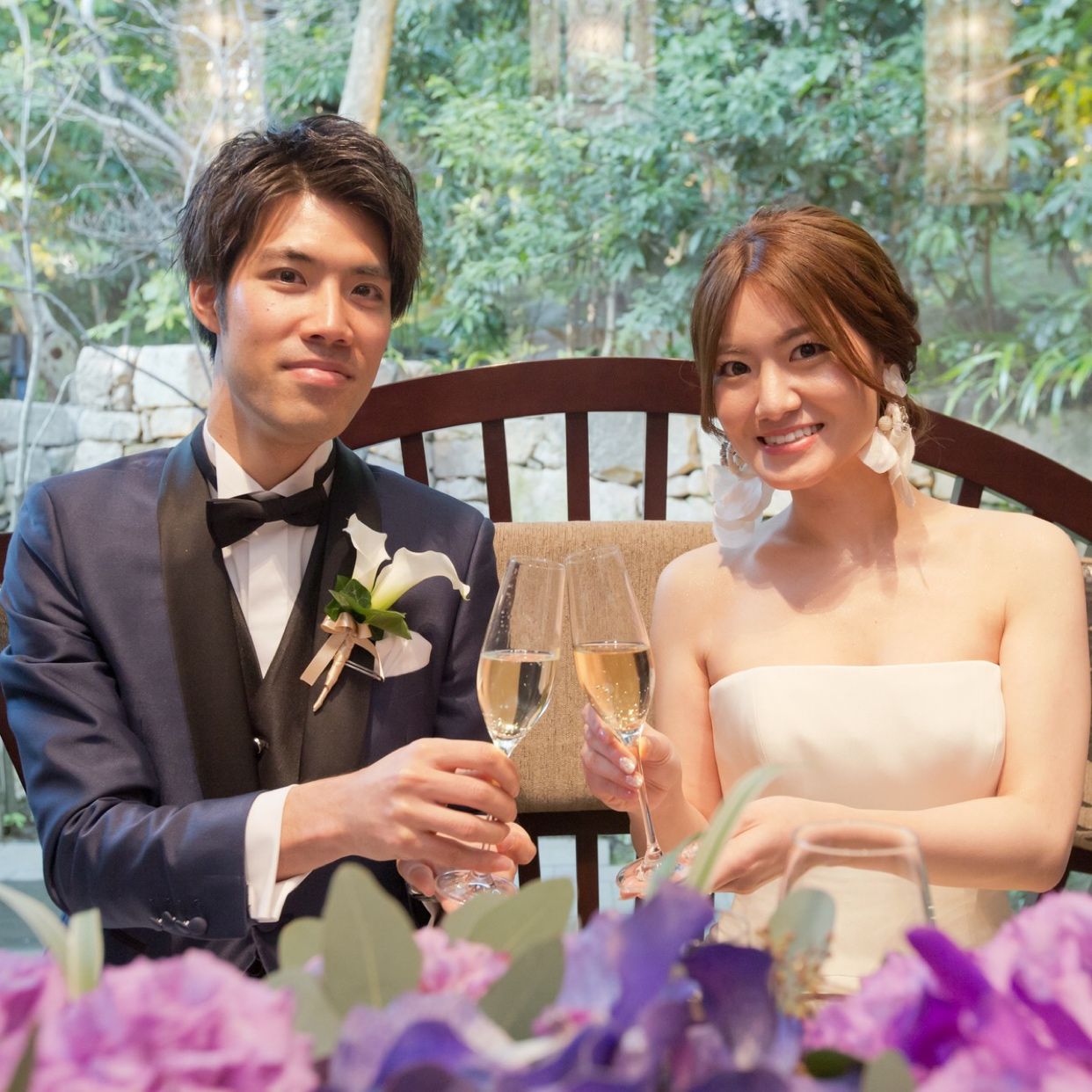 披露宴パーティのカバー写真