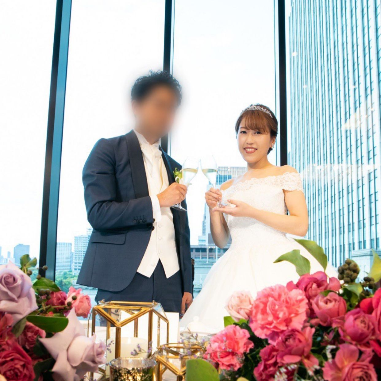 披露宴パーティのカバー写真