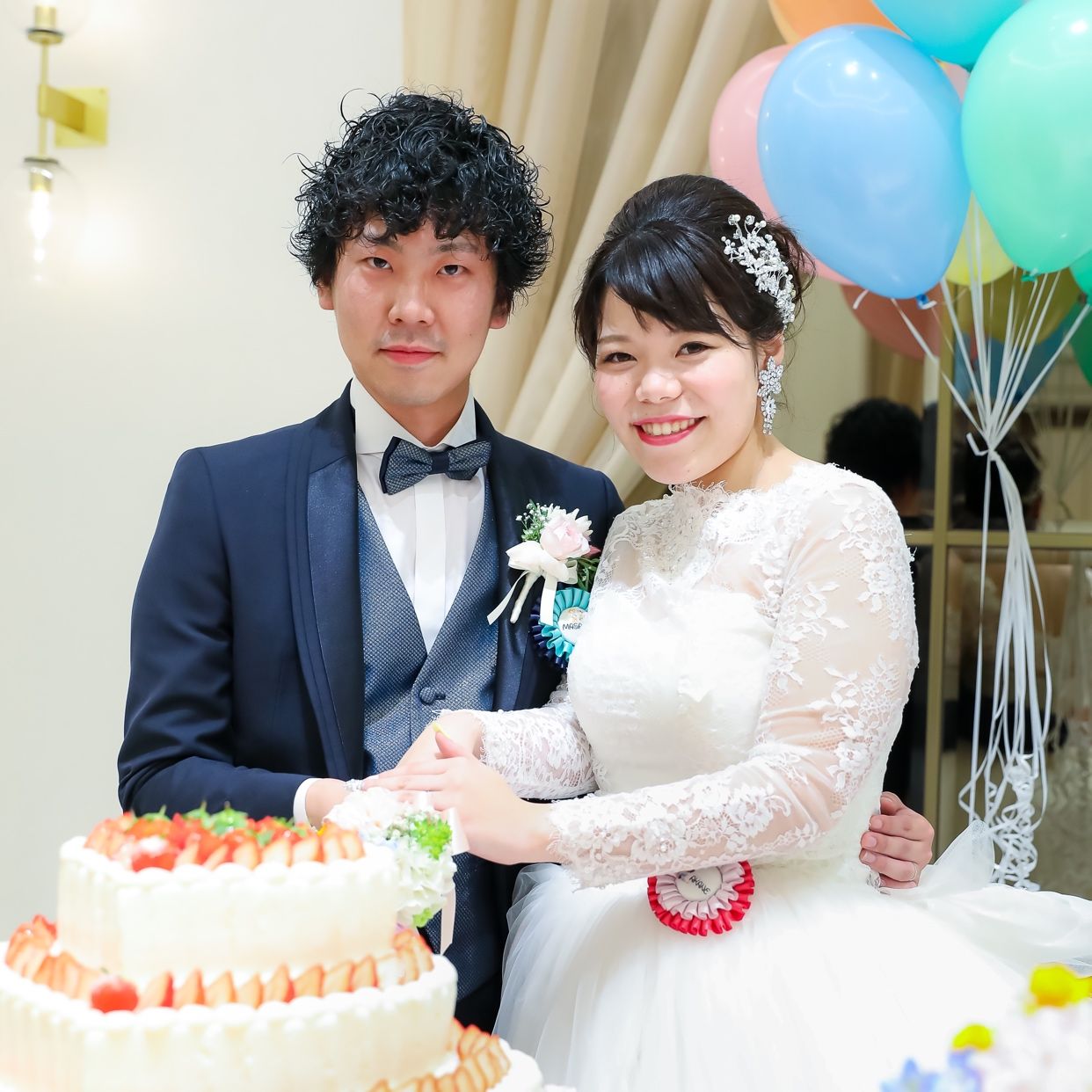 披露宴パーティのカバー写真