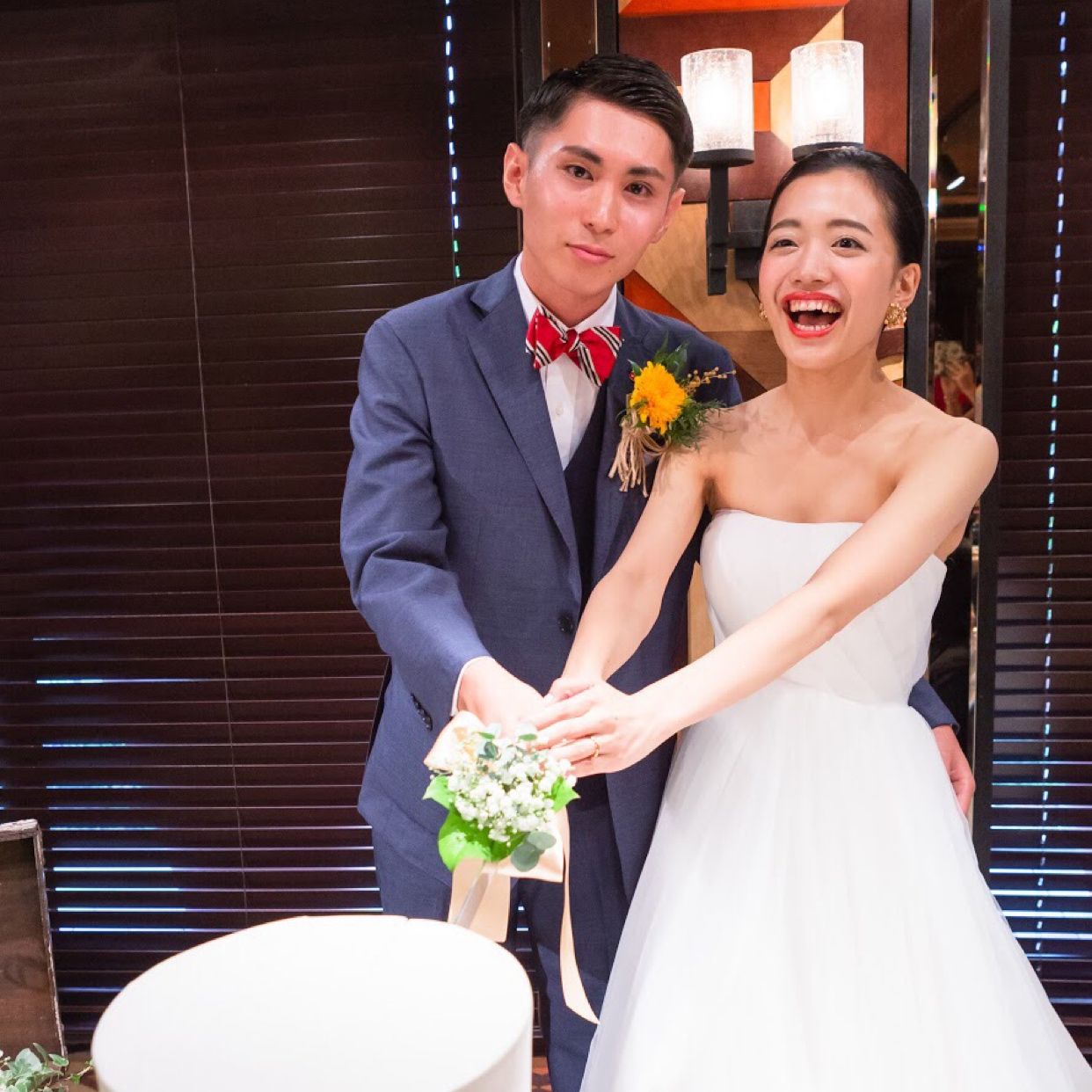 披露宴パーティのカバー写真