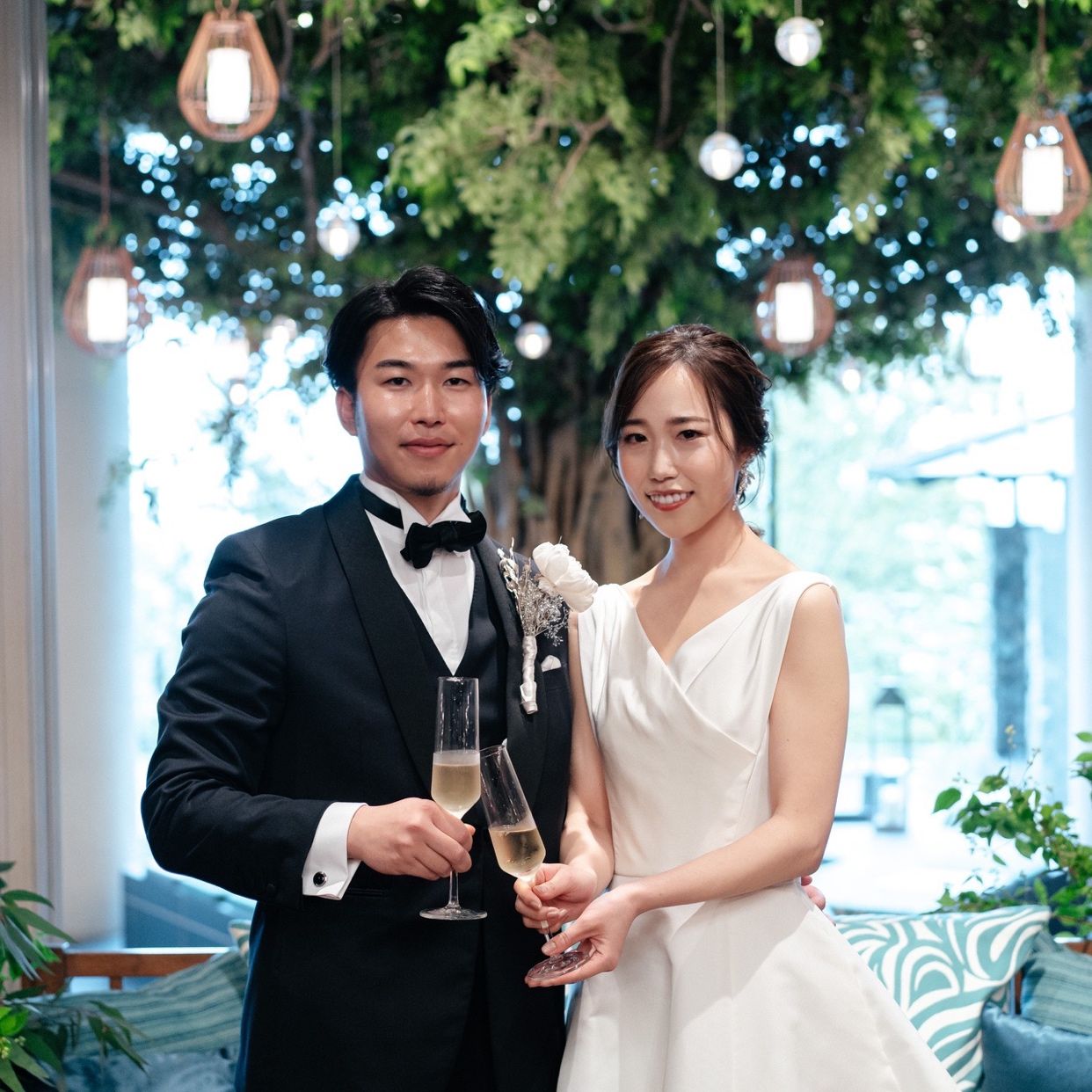 披露宴パーティのカバー写真