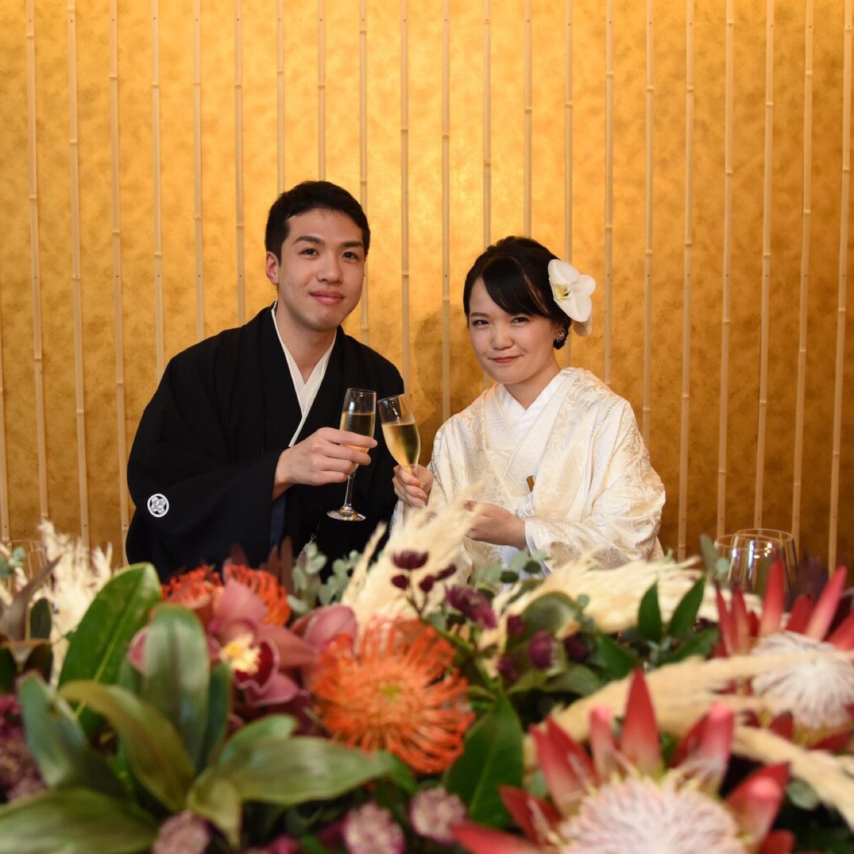 披露宴パーティのカバー写真