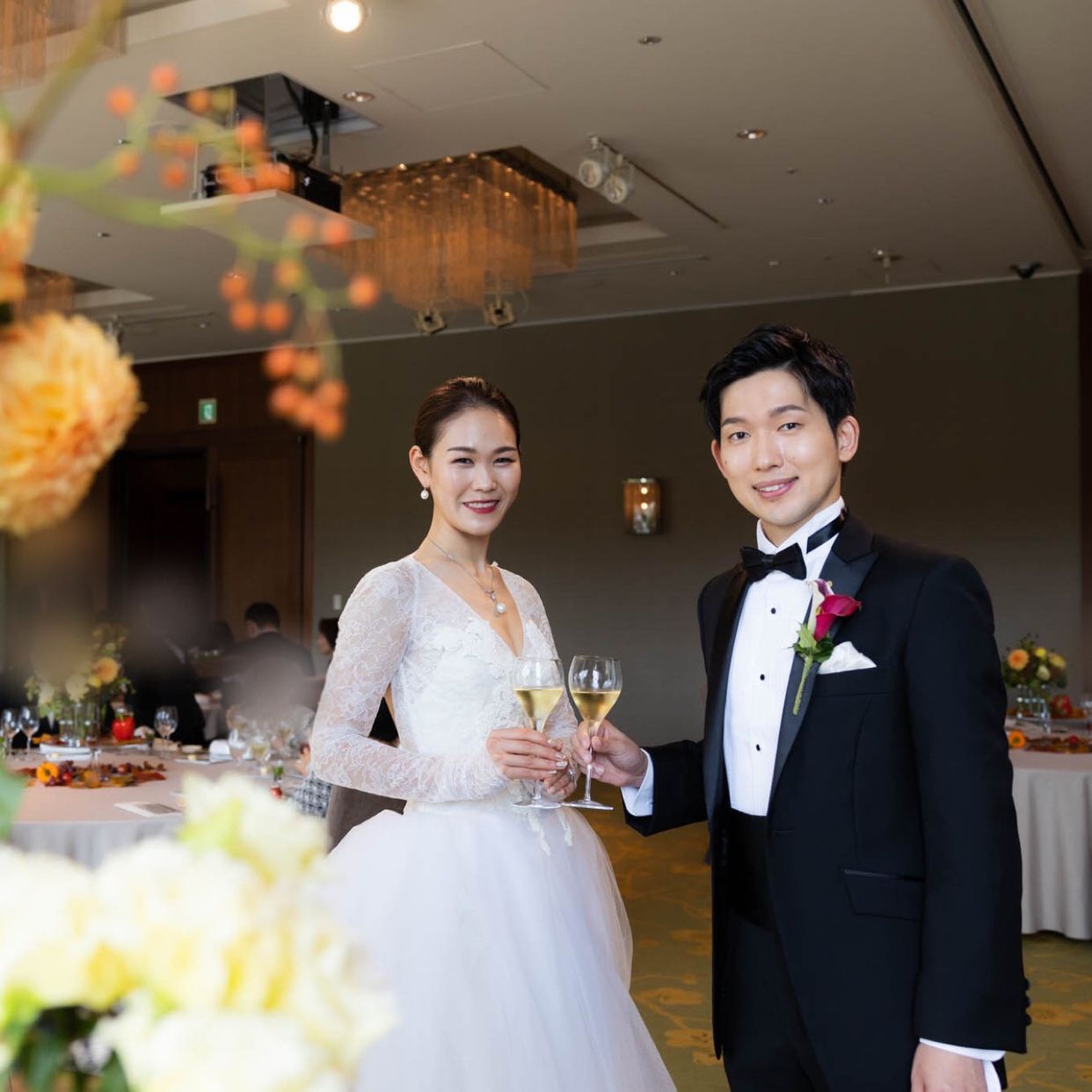 披露宴パーティのカバー写真