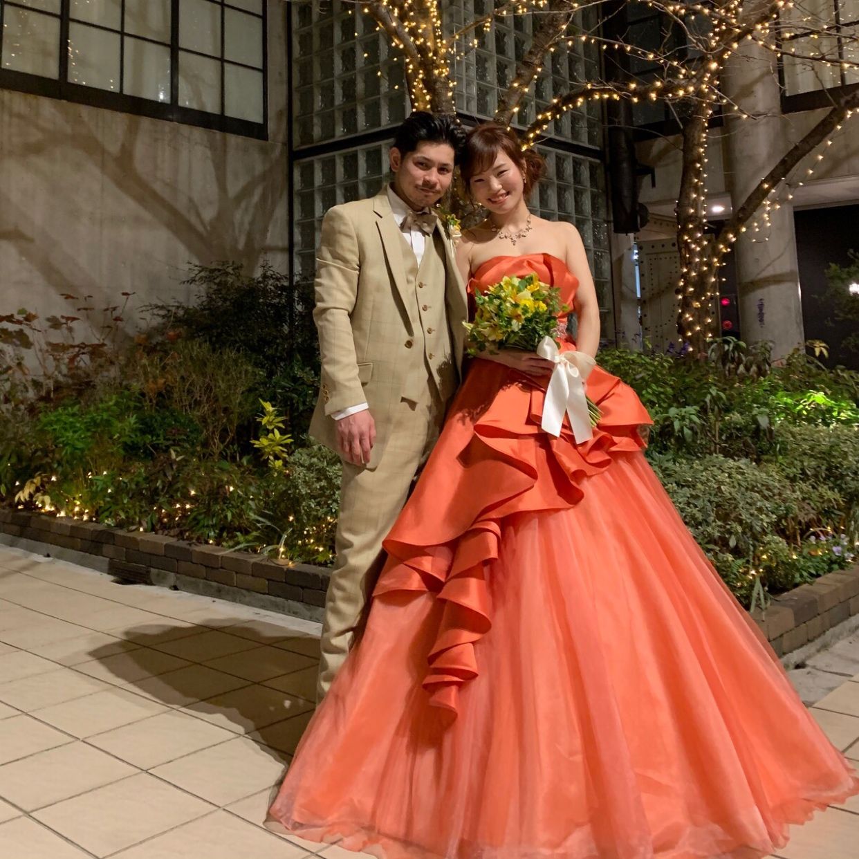 披露宴パーティのカバー写真