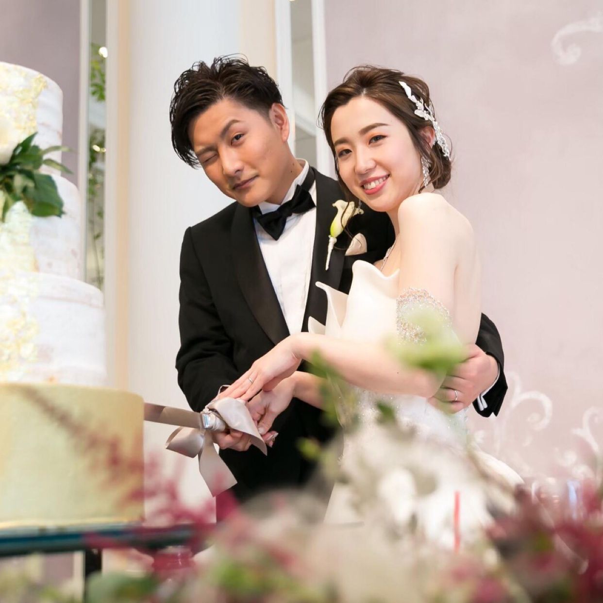 披露宴パーティのカバー写真