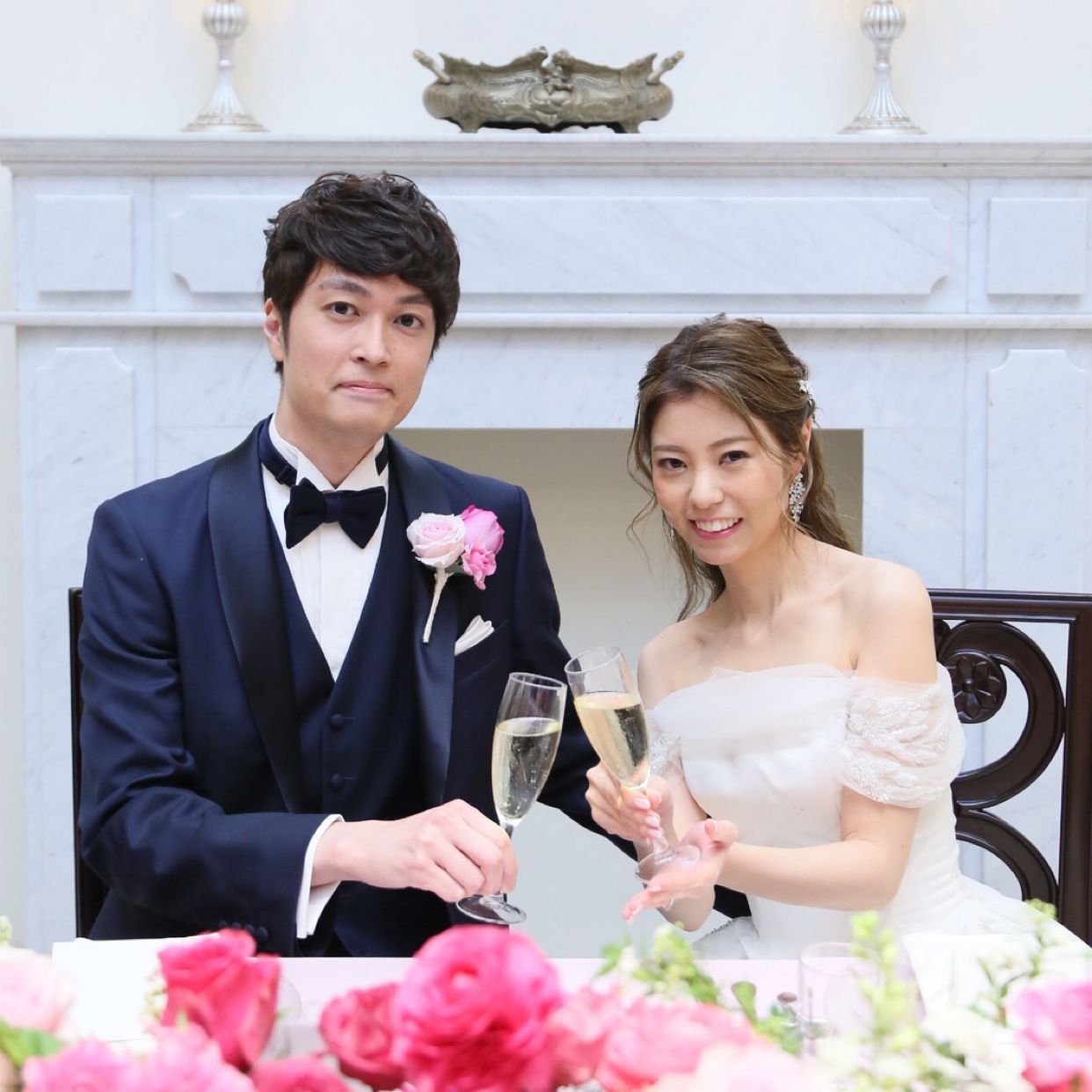 披露宴パーティのカバー写真