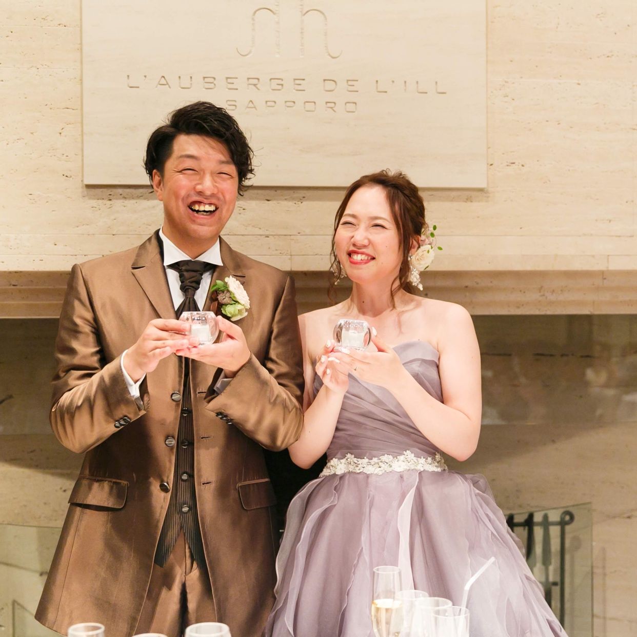 披露宴パーティのカバー写真