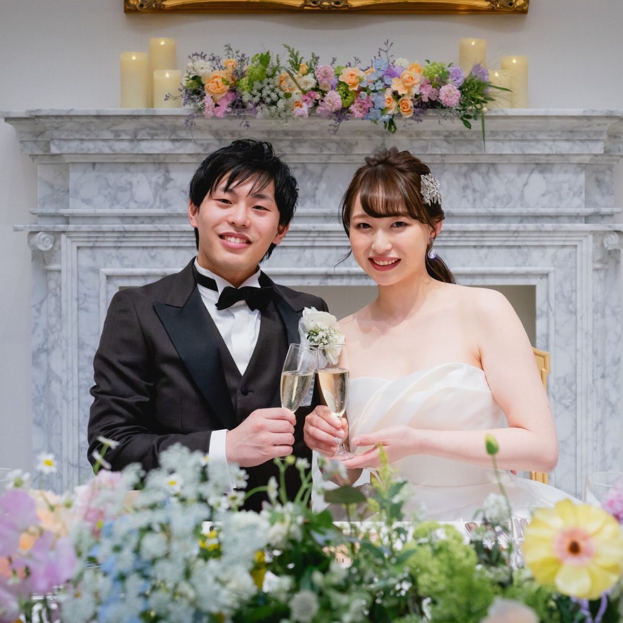 披露宴パーティのカバー写真