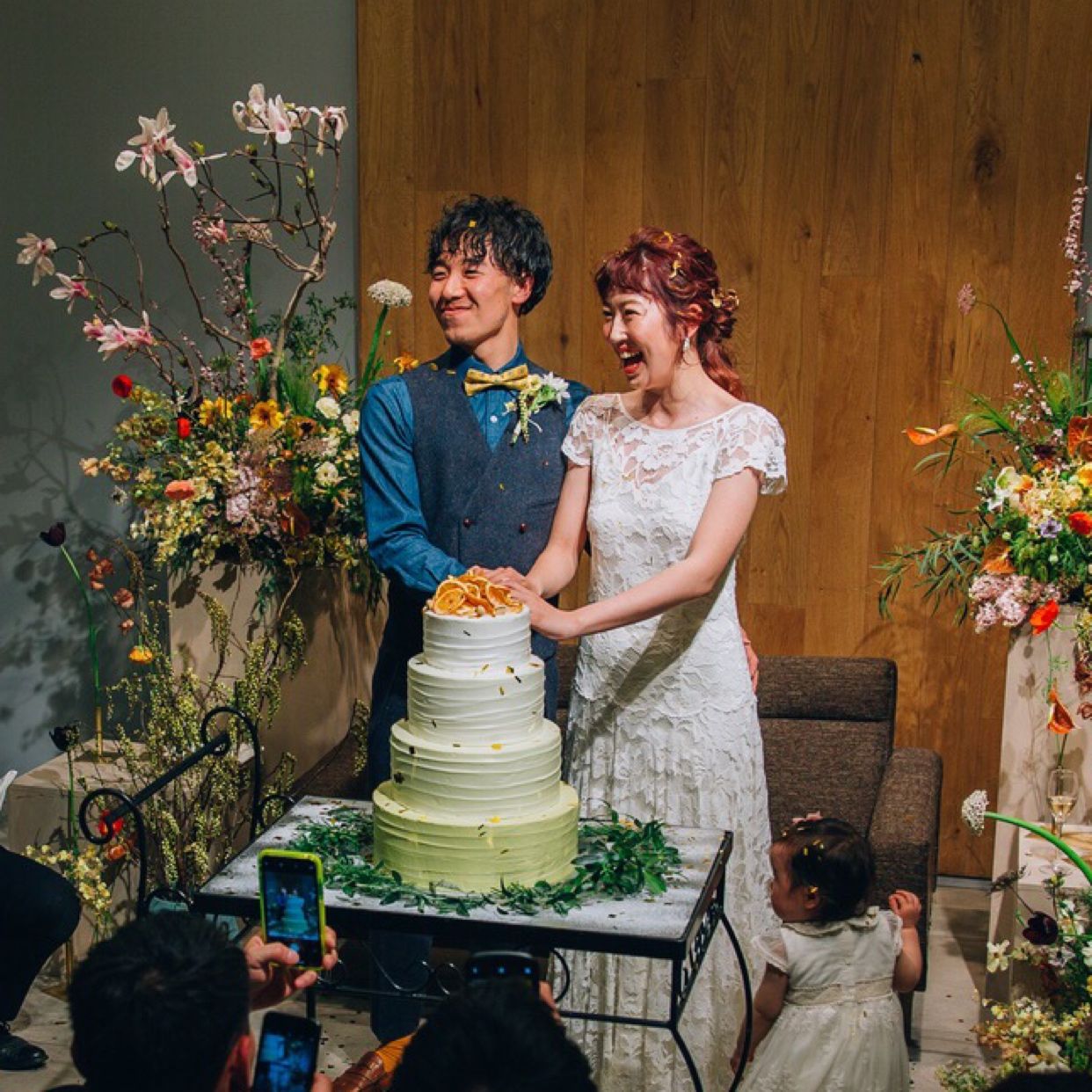 披露宴パーティのカバー写真