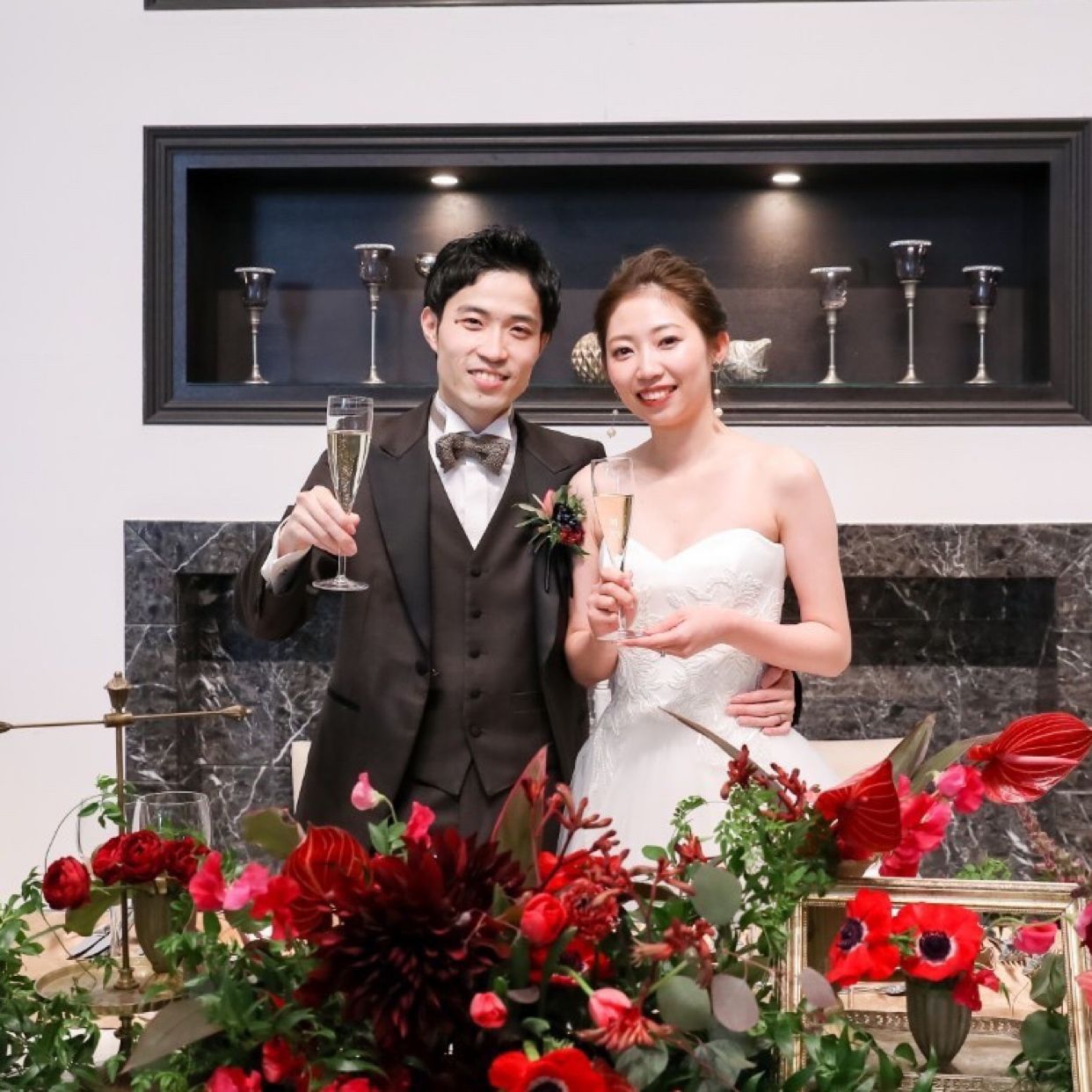 披露宴パーティのカバー写真