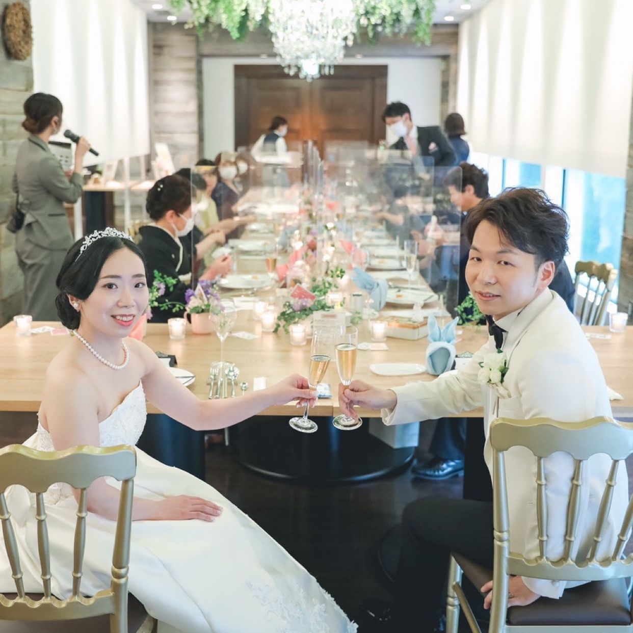 披露宴パーティのカバー写真