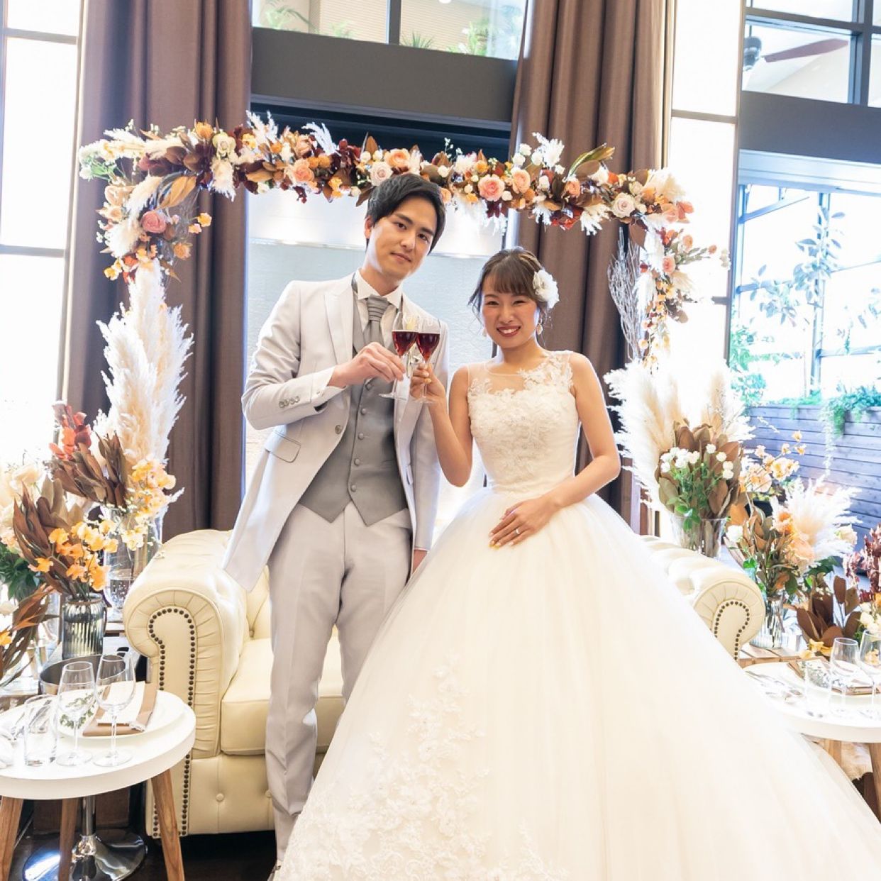 披露宴パーティのカバー写真