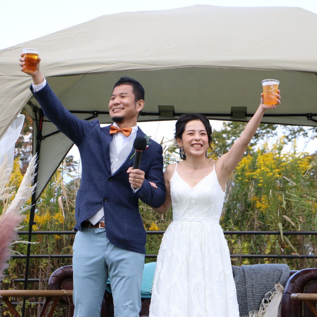 披露宴パーティのカバー写真