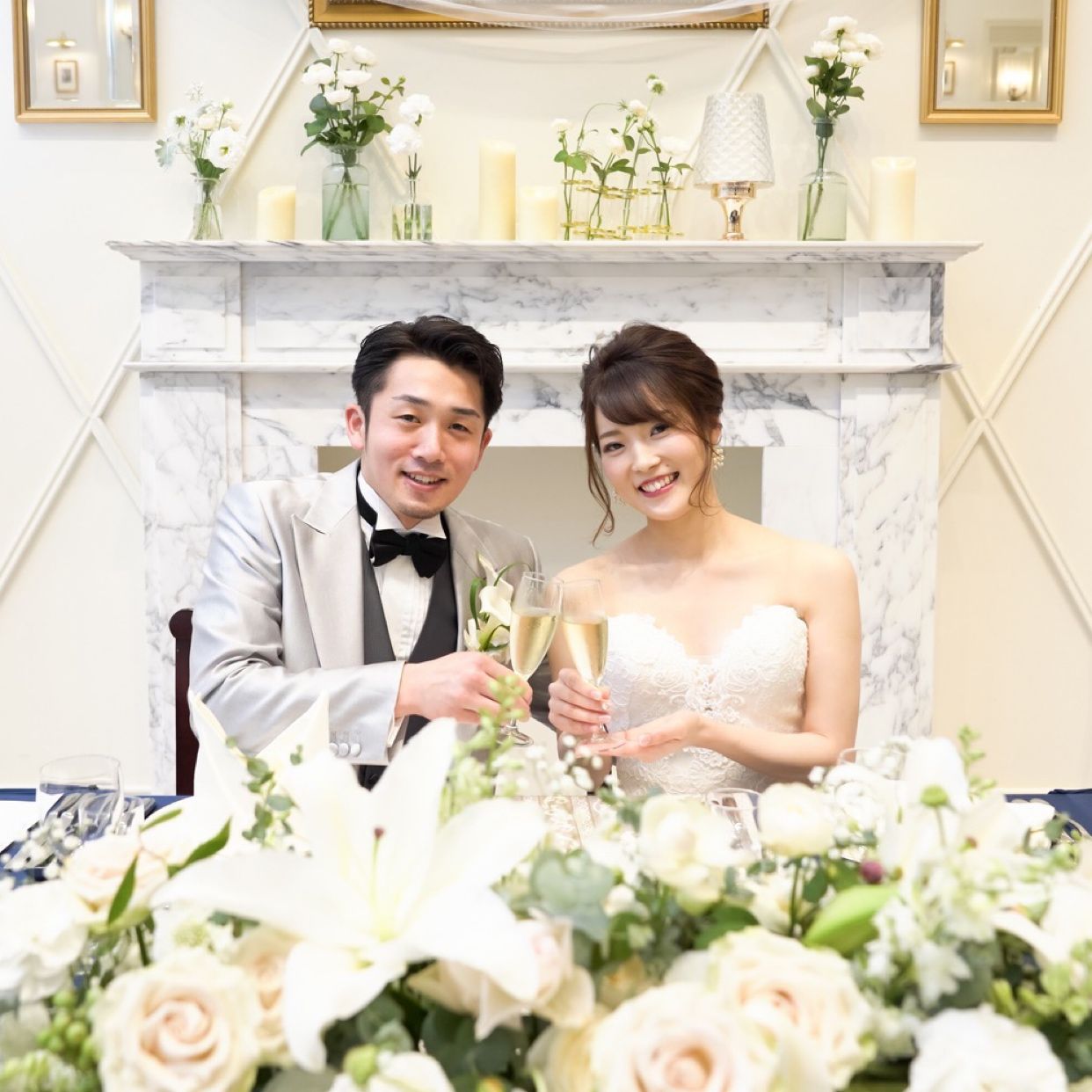 披露宴パーティのカバー写真