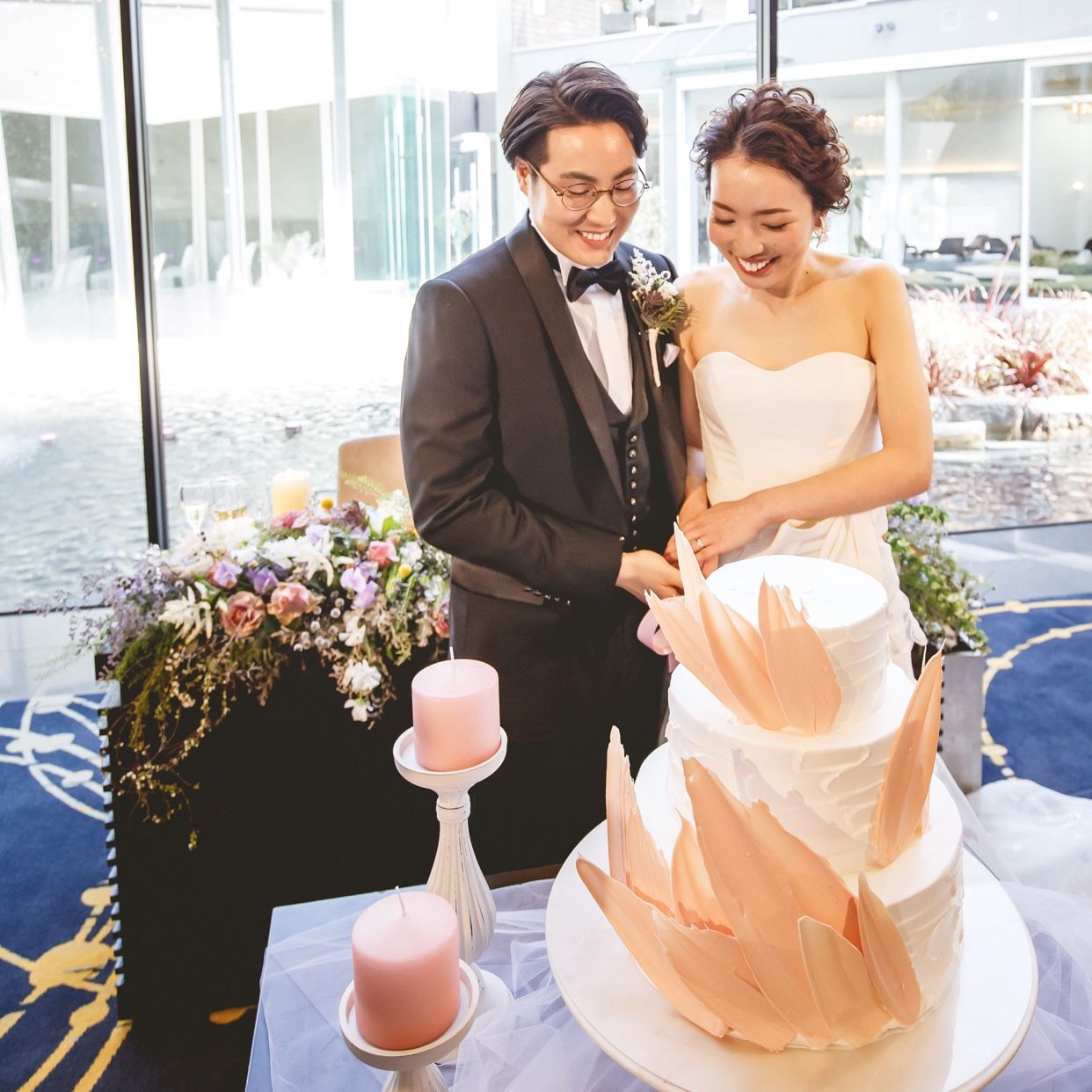 披露宴パーティのカバー写真