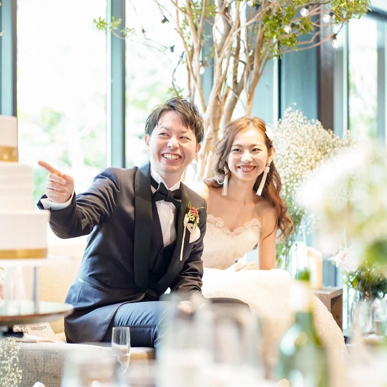 披露宴パーティのカバー写真