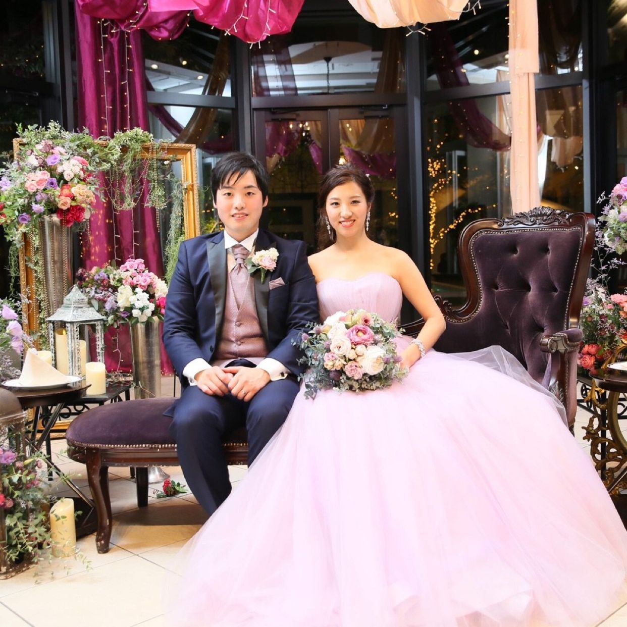 披露宴パーティのカバー写真