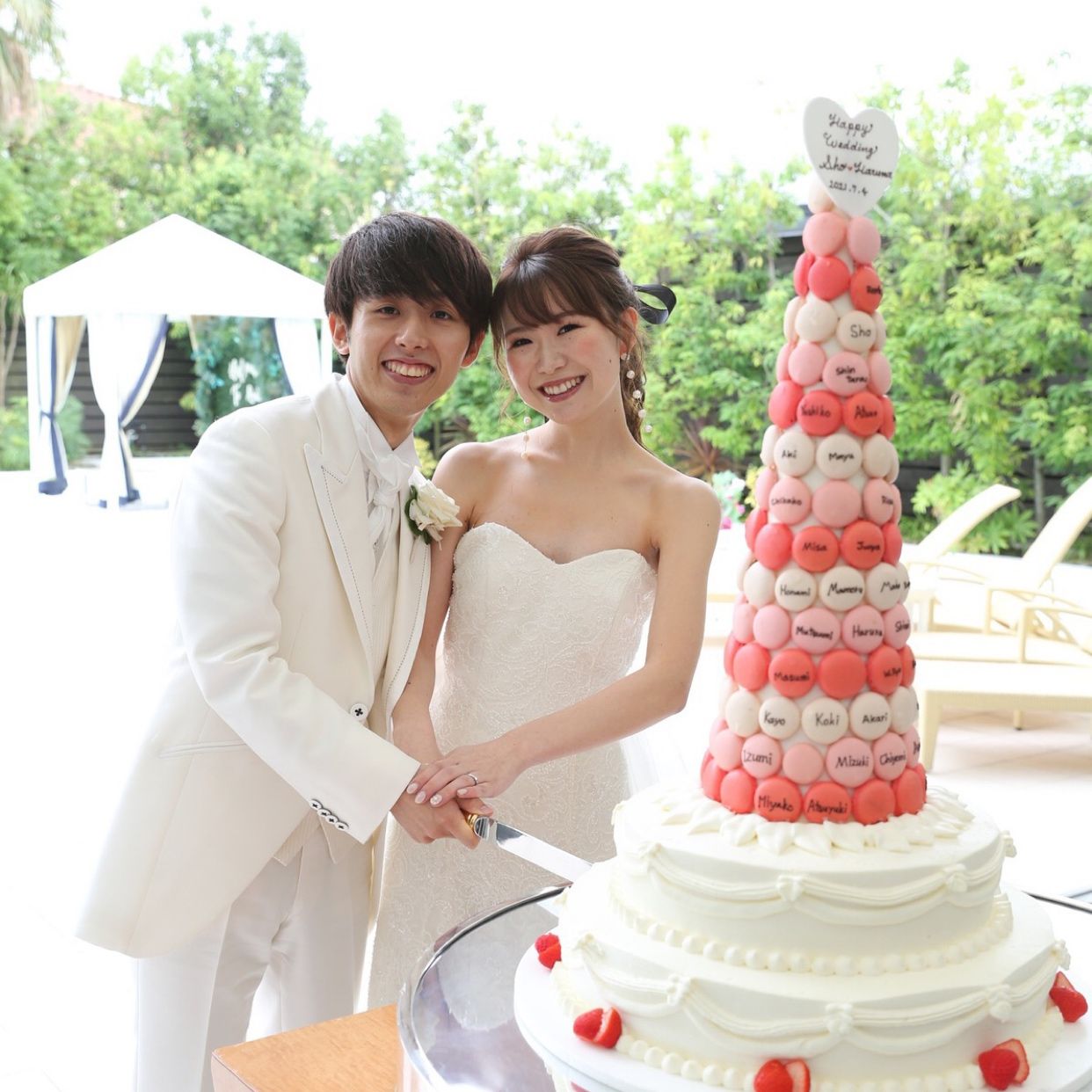 披露宴パーティのカバー写真