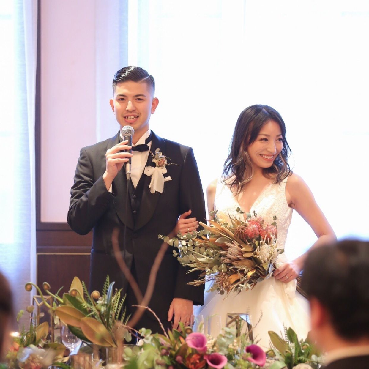 披露宴パーティのカバー写真