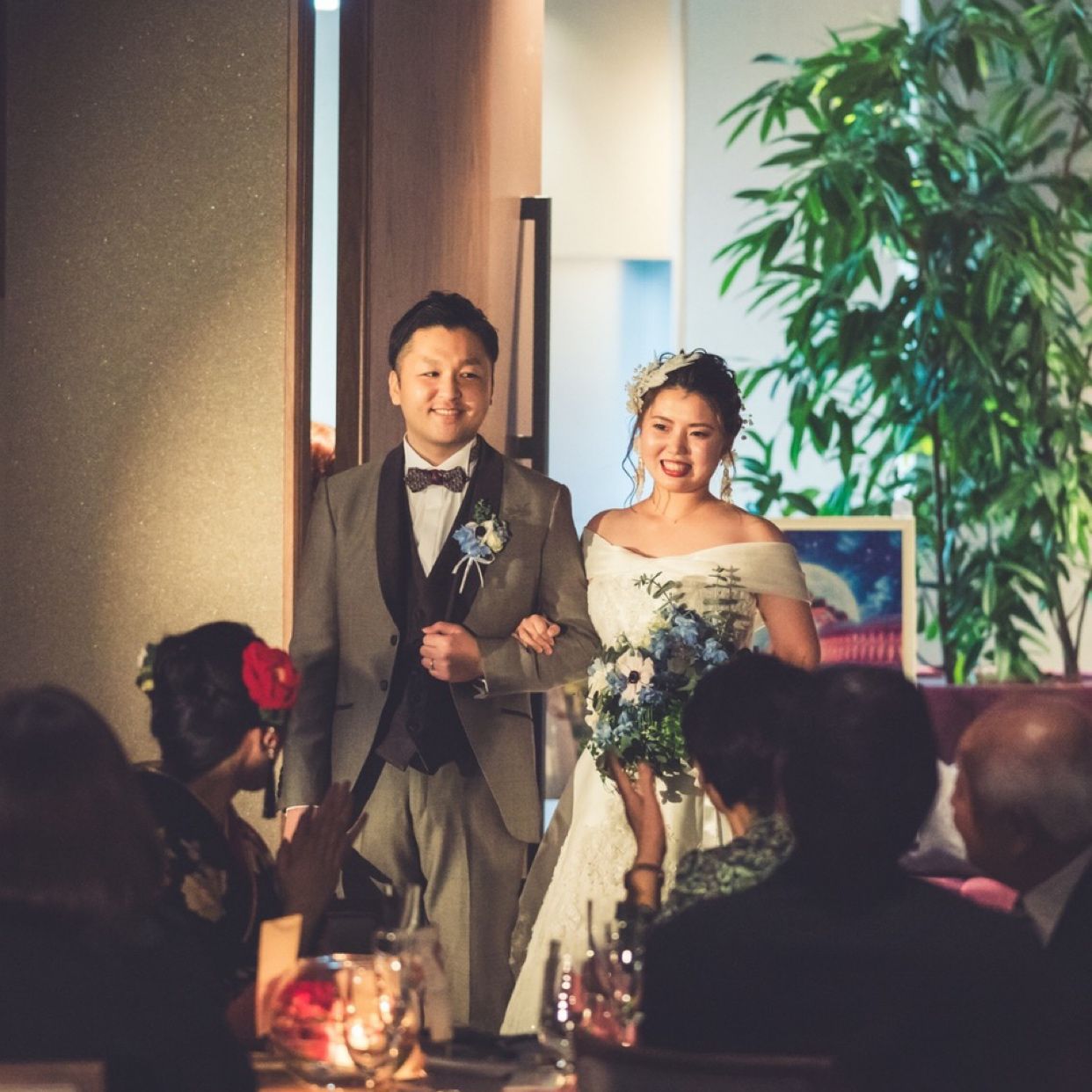 披露宴パーティのカバー写真