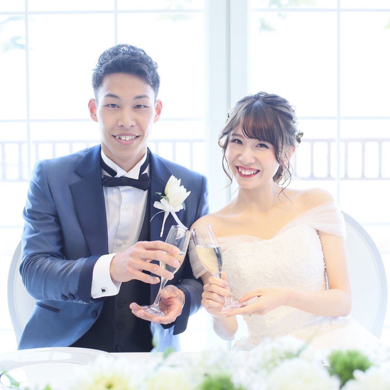 披露宴パーティのカバー写真